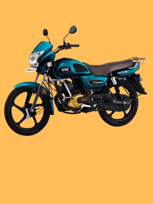 The TVS Radeon, starting at Rs 62,630