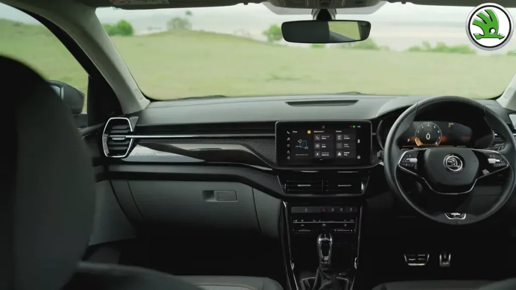 Skoda Kushaq Facelift Launch in 2025: Exciting Updates You Need to Know! 2 2025 Skoda Kushaq Facelift interior view 1