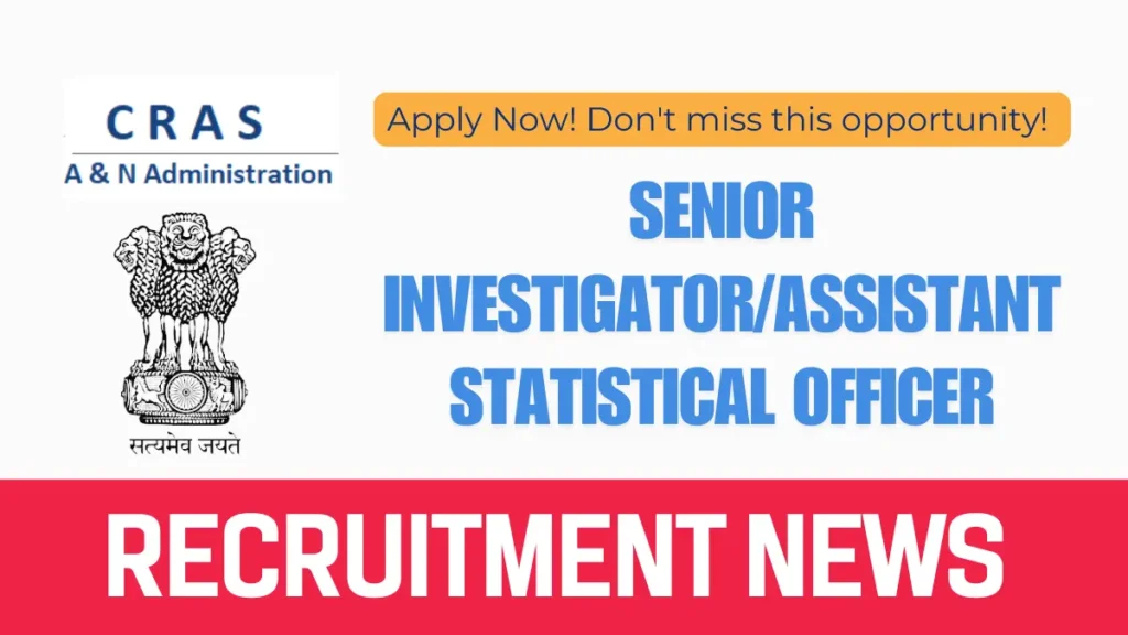Senior Investigator Recruitment