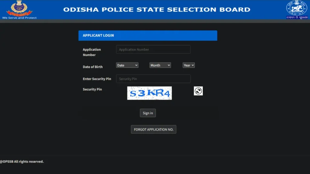 Odisha Police Constable Exam Details and Admit Card Download 2 odisha police gov.in