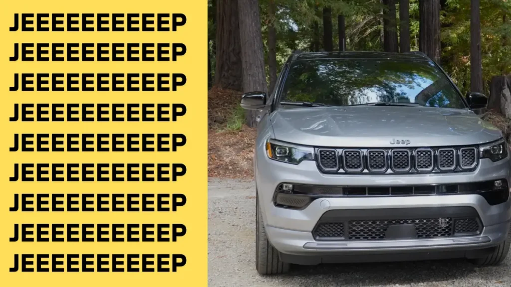 grey coloured Jeep Compass image
